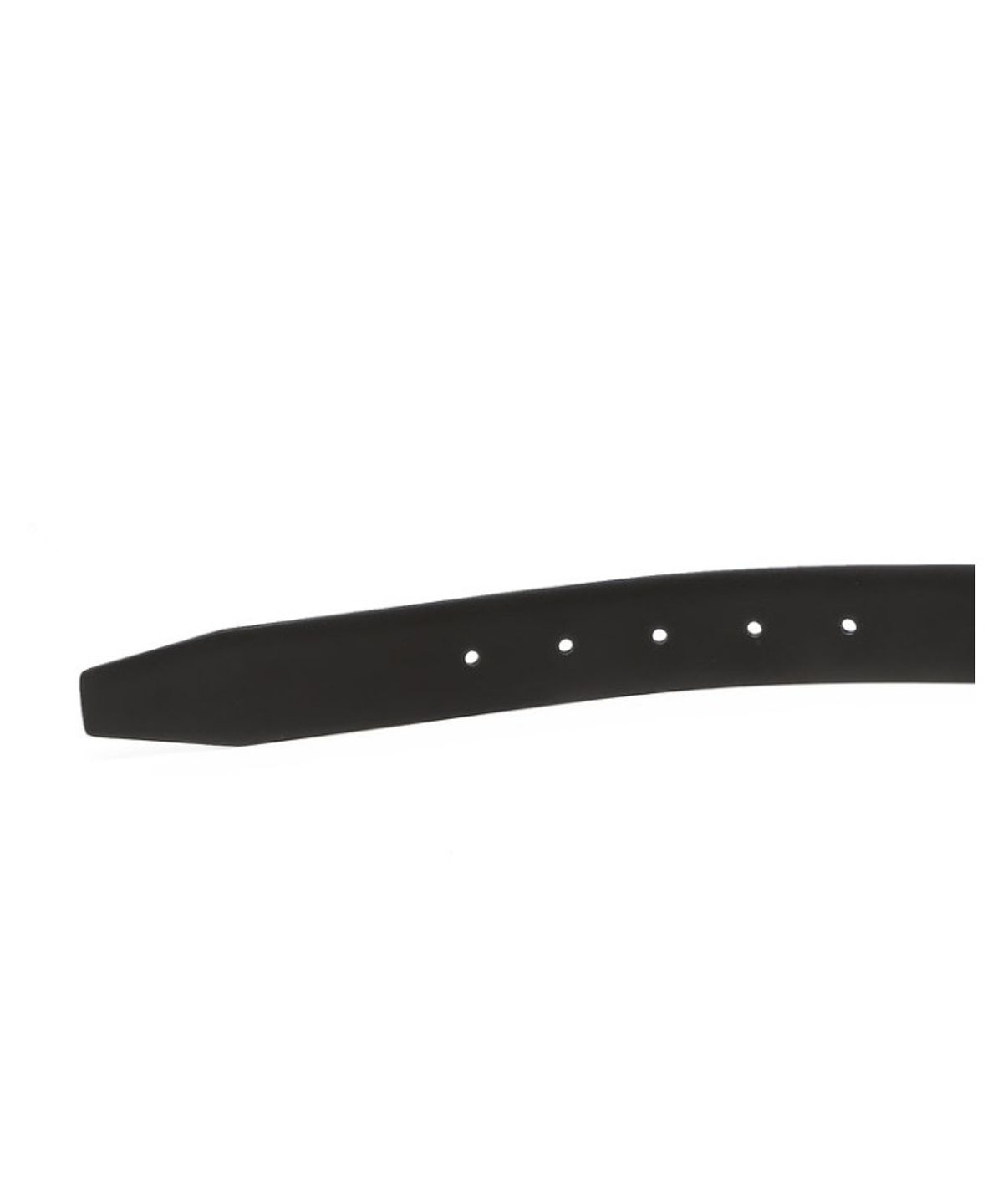 닥스 남성 액세서리(DAKS MEN'S ACCESSORIES) 블랙 스퀘어 버클 벨트_DBBE6E600BK