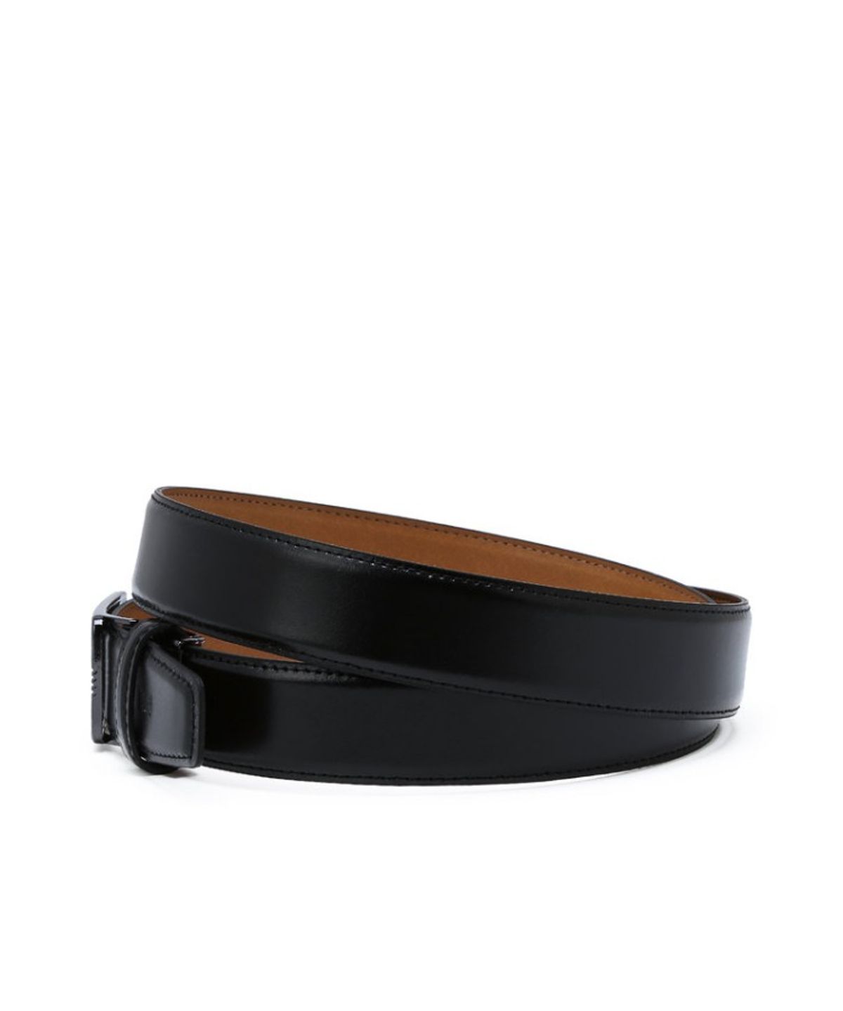 닥스 남성 액세서리(DAKS MEN'S ACCESSORIES) 이태리 수입가죽 블랙 후크벨트_DBBE6E373BK