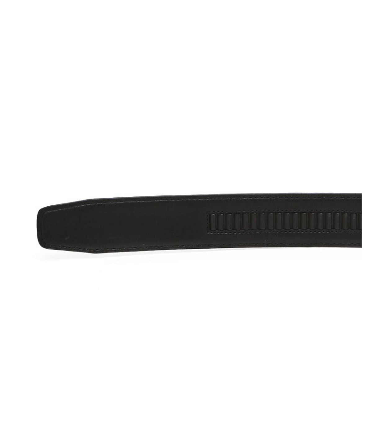 닥스 남성 액세서리(DAKS MEN'S ACCESSORIES) 블랙 DD로고 도마뱀가죽 벨트_DBBE6E700BK