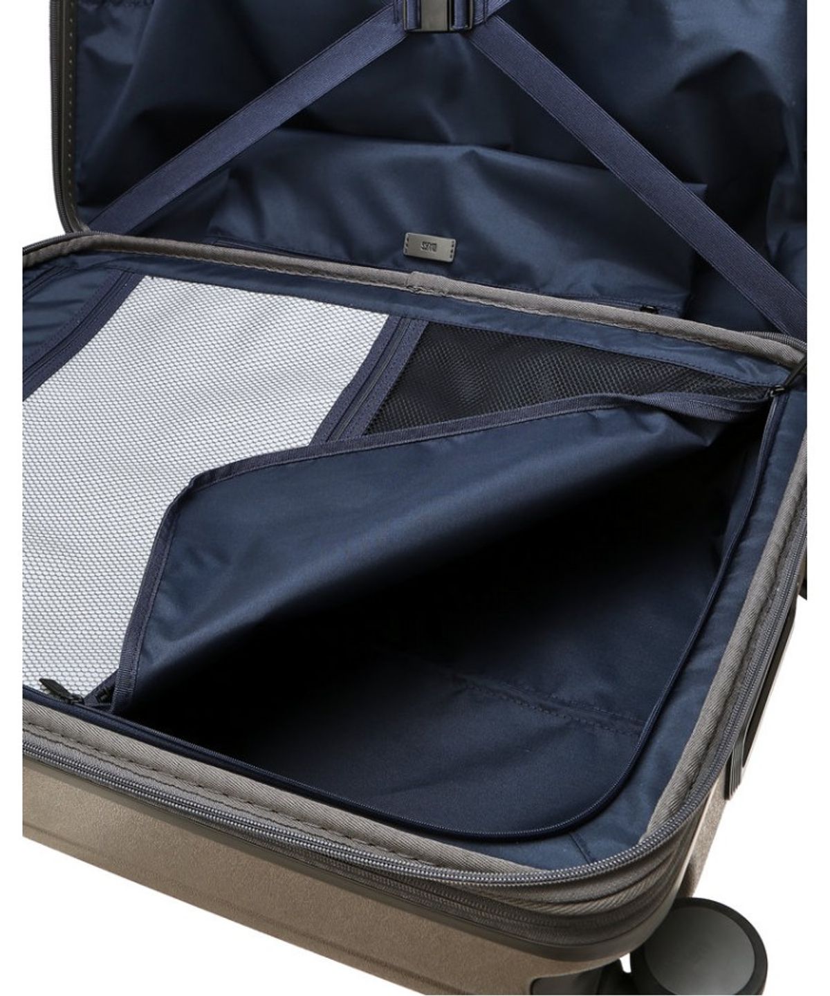 닥스 남성 액세서리(DAKS MEN'S ACCESSORIES) 그레이쉬카키 단색 폴리카보네이트 하드캐리어_DBBA6E510K5