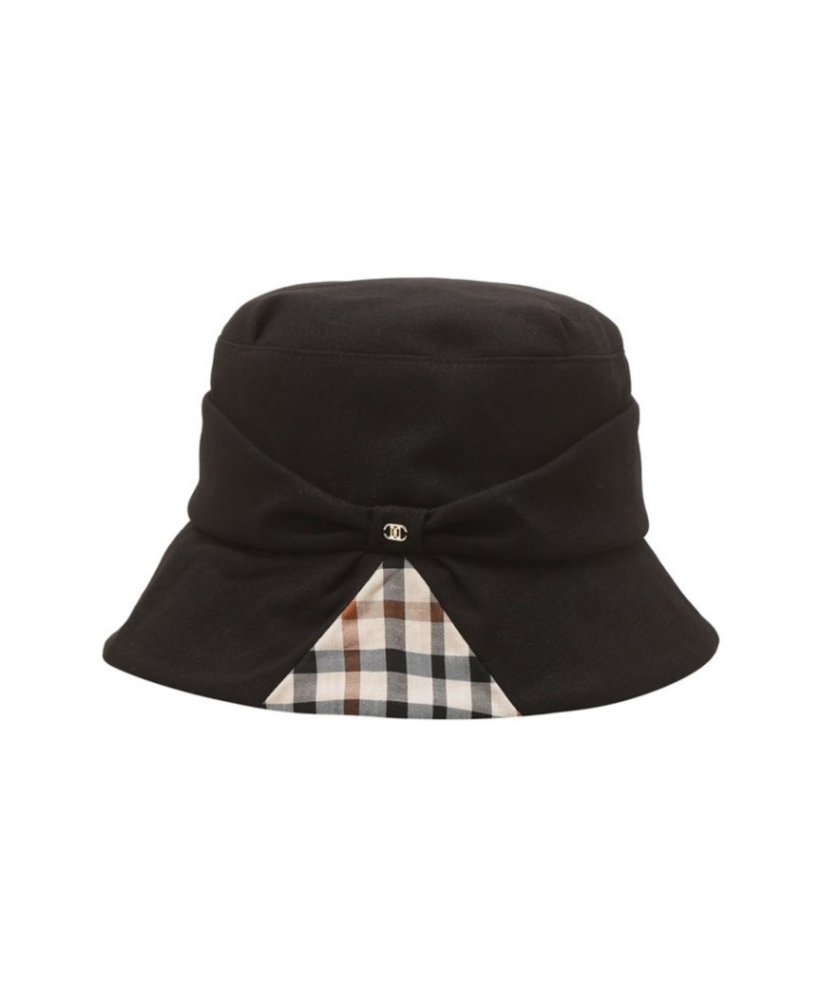 닥스 남성 액세서리(DAKS MEN'S ACCESSORIES) 블랙 DD로고 버킷햇_DBHE5FS02BK