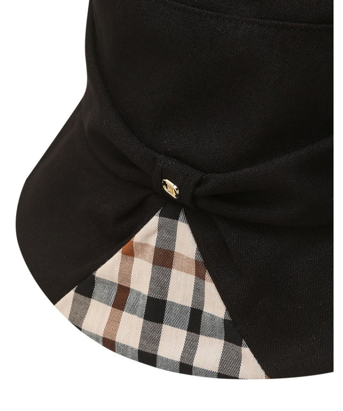 닥스 남성 액세서리(DAKS MEN'S ACCESSORIES) 블랙 DD로고 버킷햇_DBHE5FS02BK