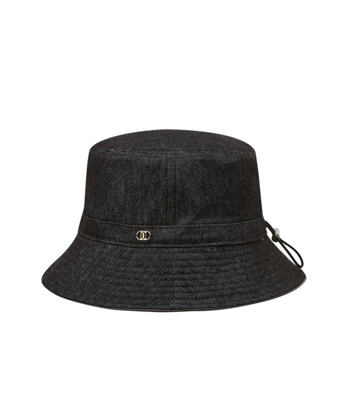 닥스 남성 액세서리(DAKS MEN'S ACCESSORIES) 블루 DD로고 면 버킷햇_DBHE5F275B3
