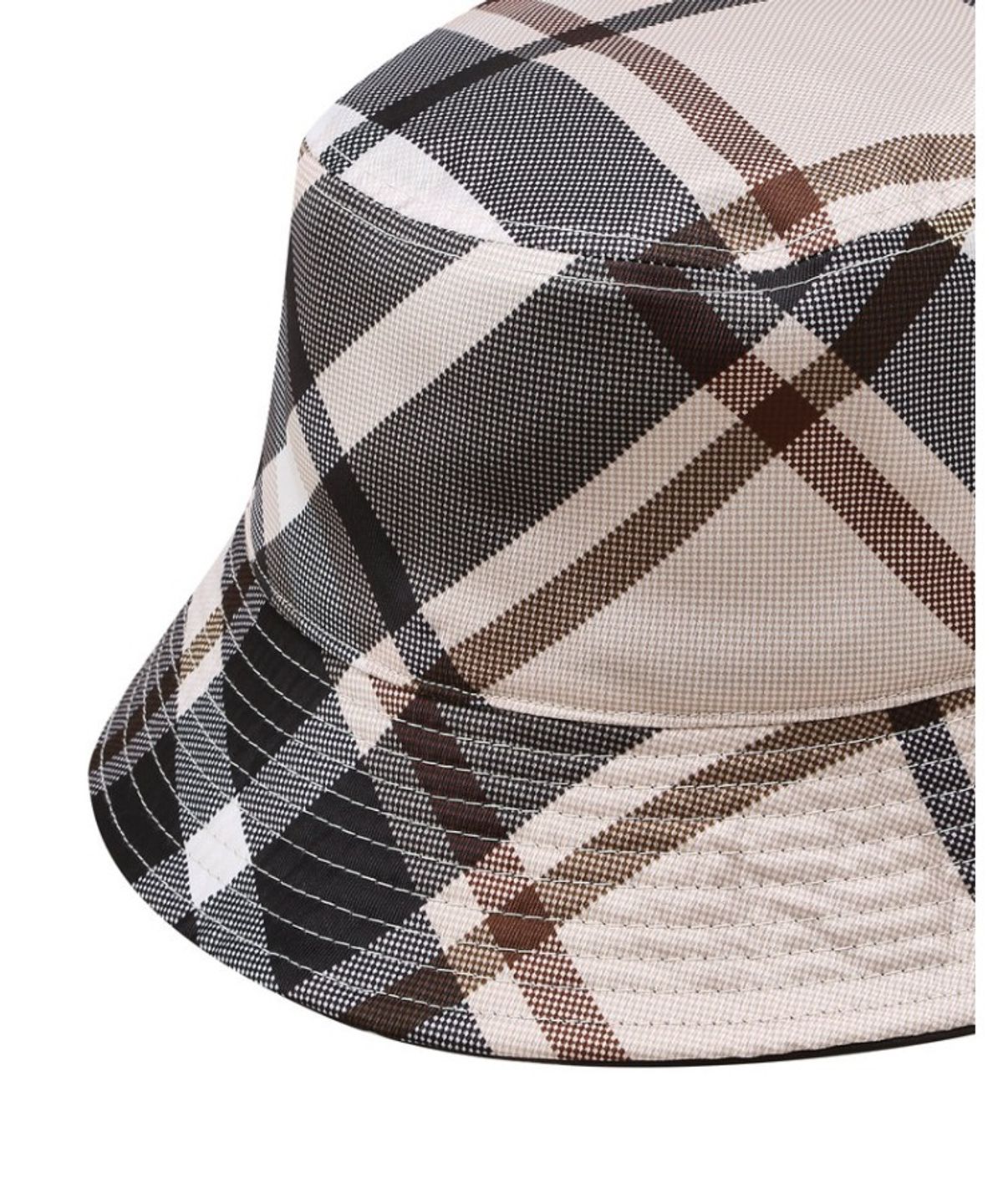 닥스 남성 액세서리(DAKS MEN'S ACCESSORIES) 블루 DD로고 면 버킷햇_DBHE5F275B3