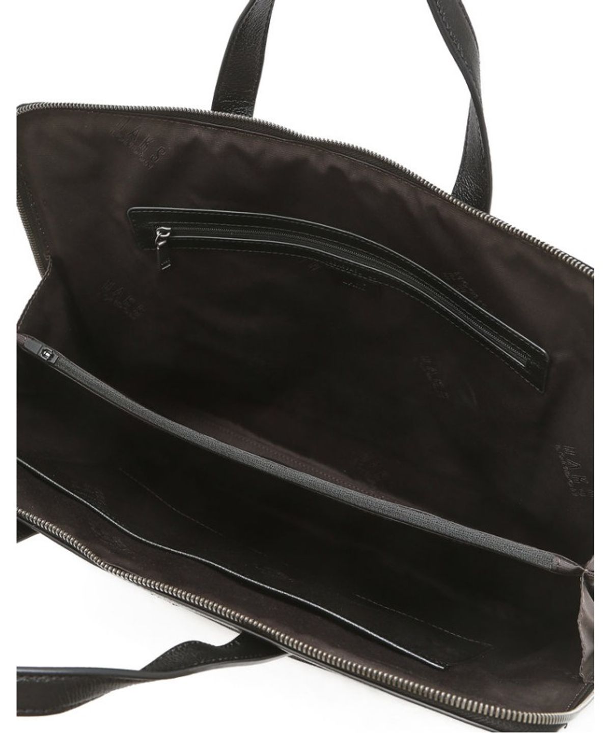 닥스 남성 액세서리(DAKS MEN'S ACCESSORIES) 블랙 체크 슬림 서류가방_DBBA5F450BK