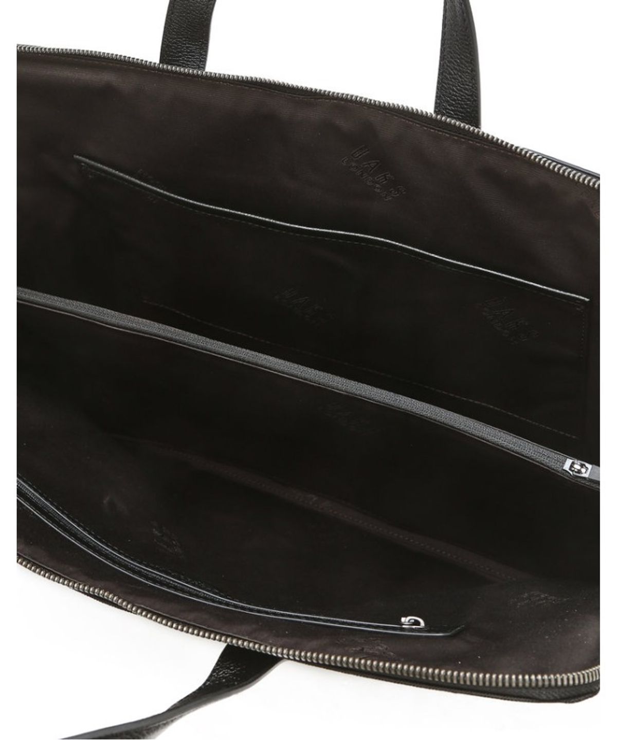 닥스 남성 액세서리(DAKS MEN'S ACCESSORIES) 블랙 체크 슬림 서류가방_DBBA5F450BK