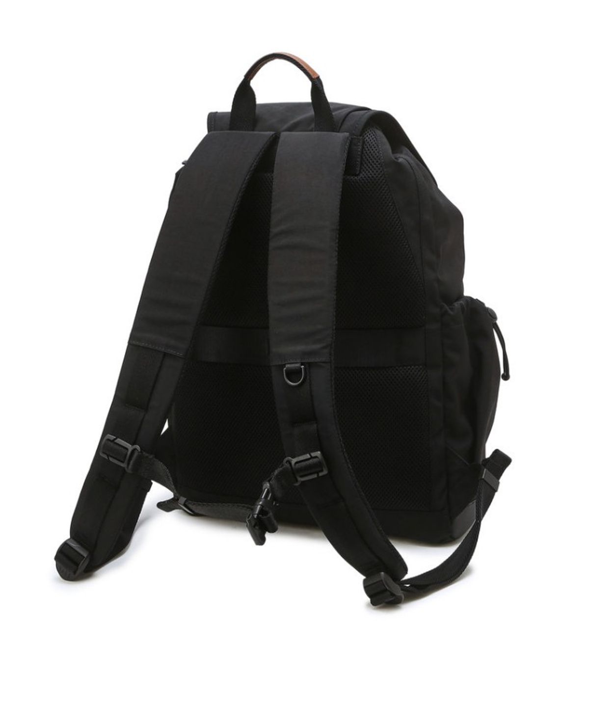 닥스 남성 액세서리(DAKS MEN'S ACCESSORIES) 블랙 플랩 발수코팅 나일론_DBBA6E650BK