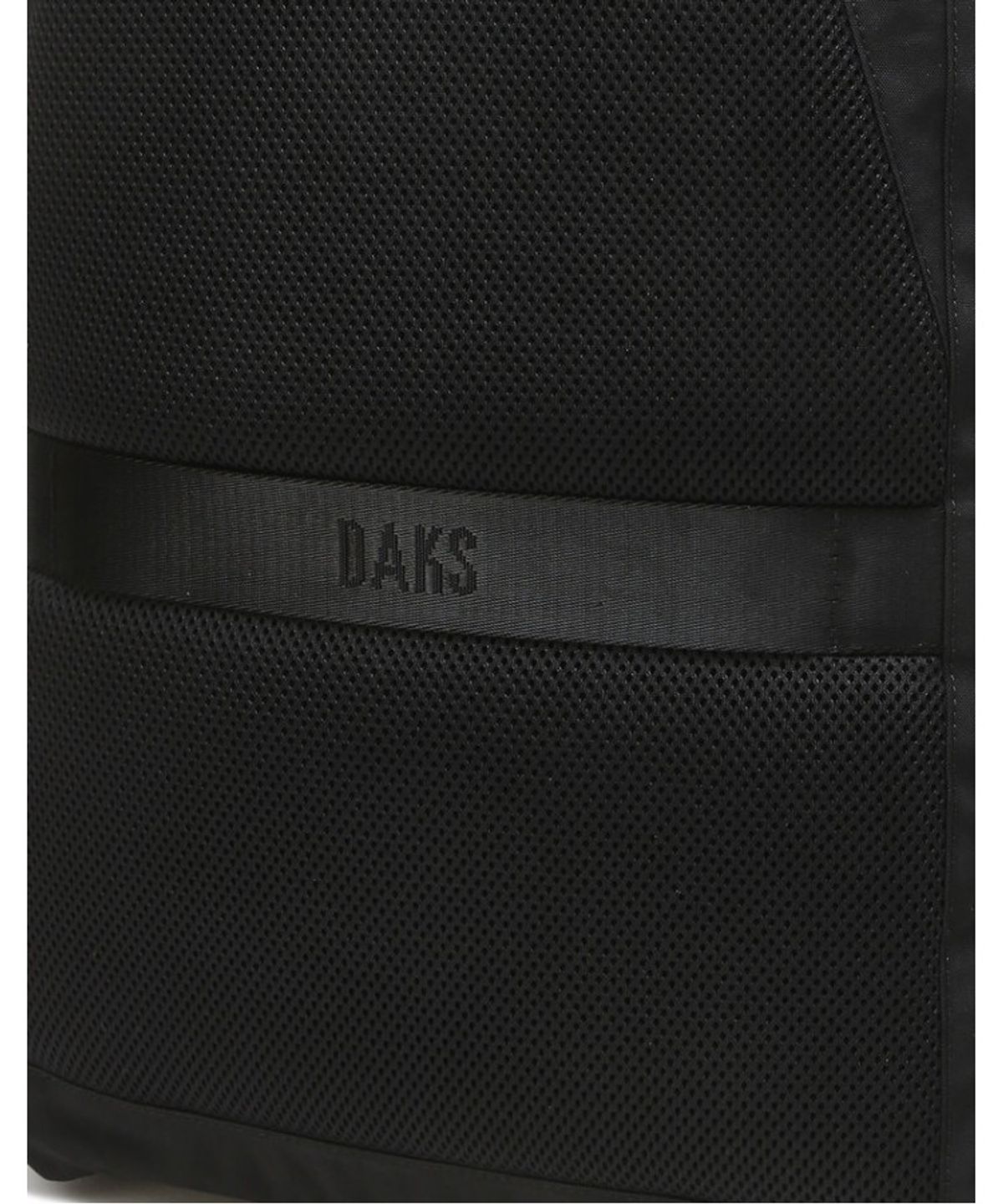 닥스 남성 액세서리(DAKS MEN'S ACCESSORIES) 블랙 플랩 발수코팅 나일론_DBBA6E650BK