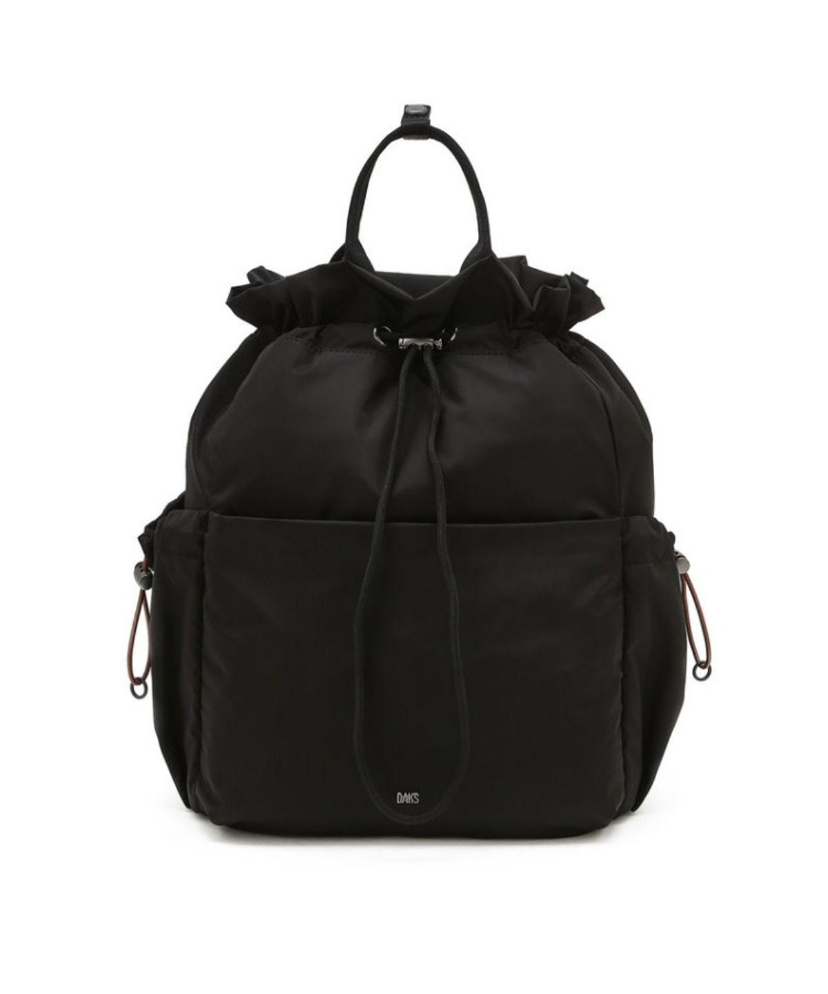 닥스 남성 액세서리(DAKS MEN'S ACCESSORIES) 실버 스트링 백팩_DBBA6EG44BK