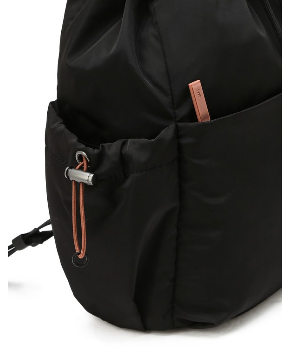 닥스 남성 액세서리(DAKS MEN'S ACCESSORIES) 실버 스트링 백팩_DBBA6EG44BK