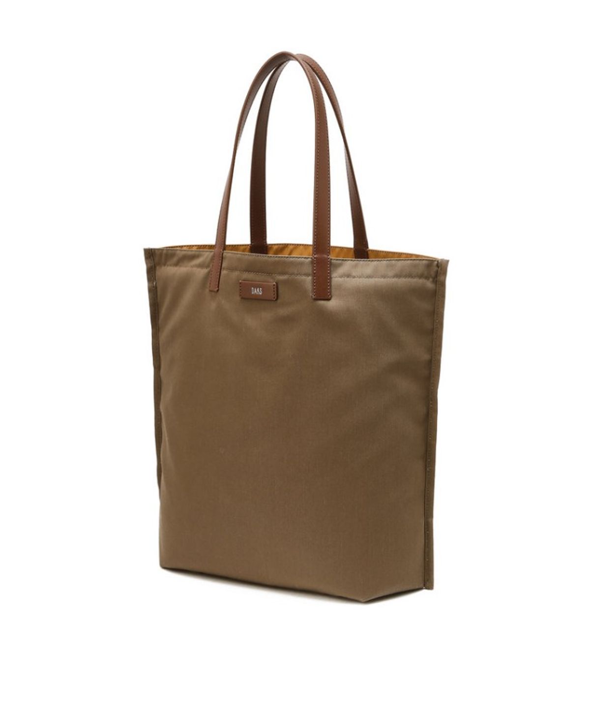 닥스 남성 액세서리(DAKS MEN'S ACCESSORIES) 베이지 소재배색 숄더백_DBBA6E901K2