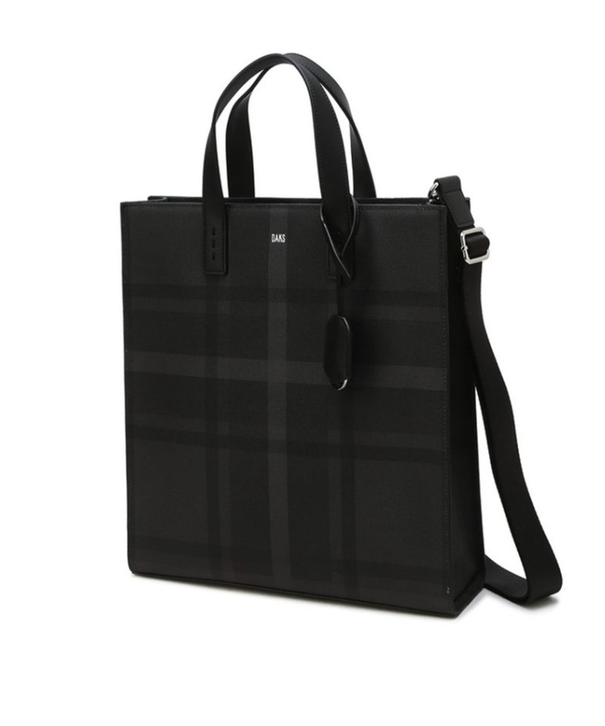 닥스 남성 액세서리(DAKS MEN'S ACCESSORIES) 블랙 타탄체크_DBBA6F974BK