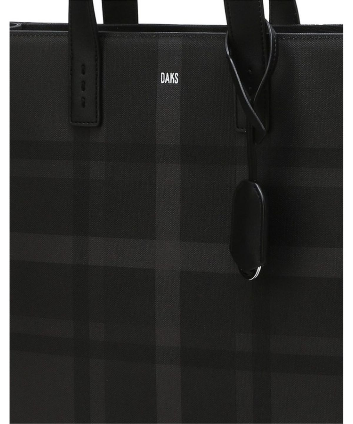 닥스 남성 액세서리(DAKS MEN'S ACCESSORIES) 블랙 타탄체크_DBBA6F974BK