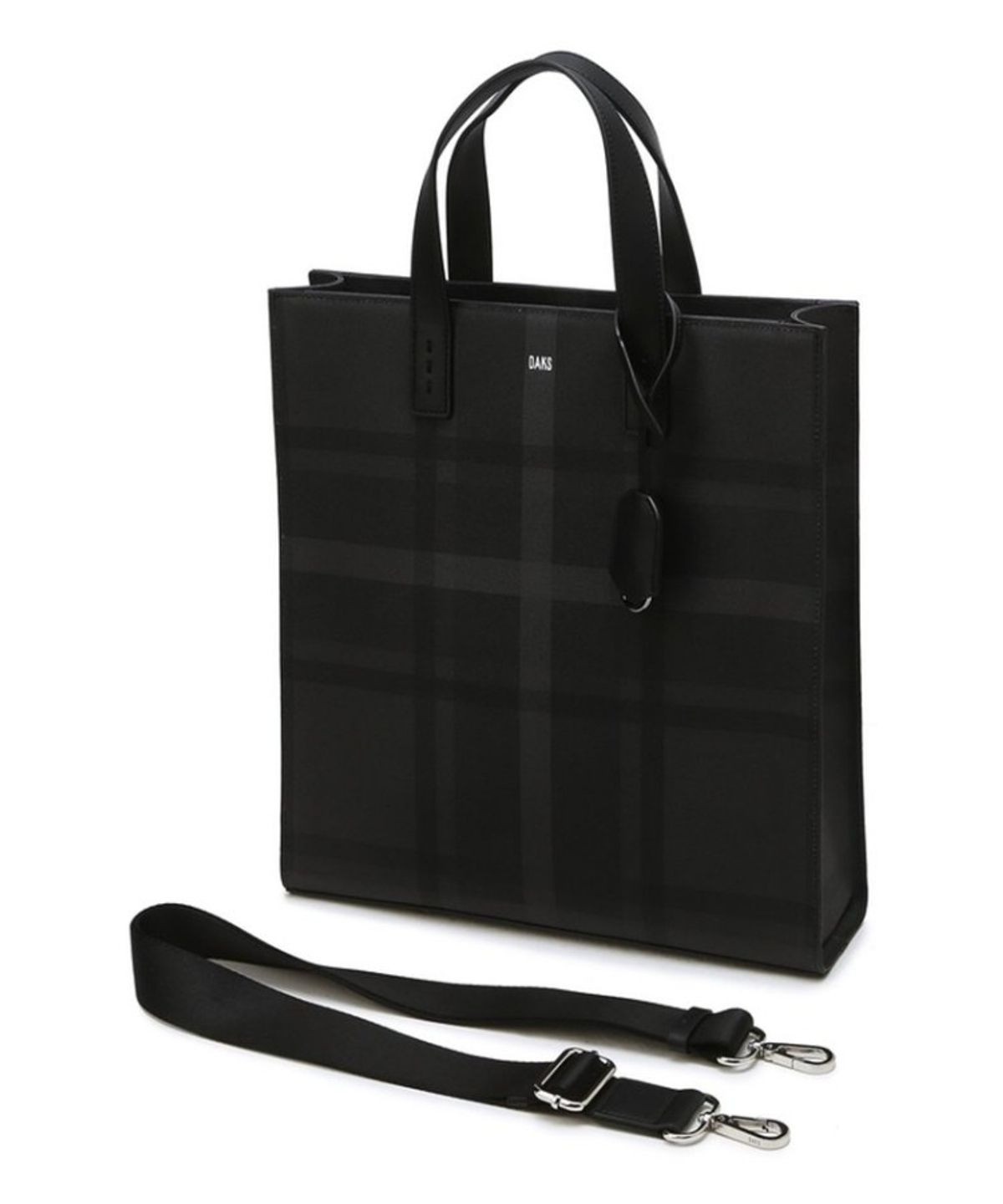 닥스 남성 액세서리(DAKS MEN'S ACCESSORIES) 블랙 타탄체크_DBBA6F974BK