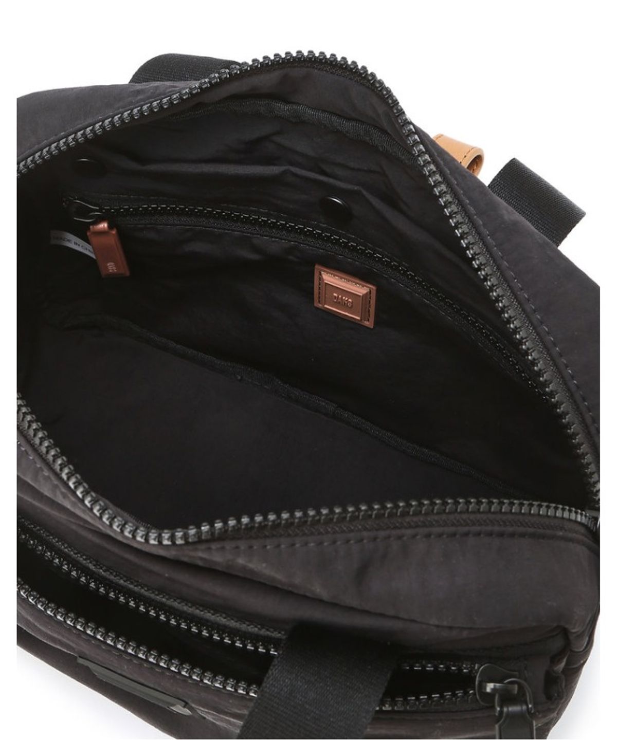 닥스 남성 액세서리(DAKS MEN'S ACCESSORIES) 블랙 투지퍼 크로스 겸용_DBBA6EG30BK