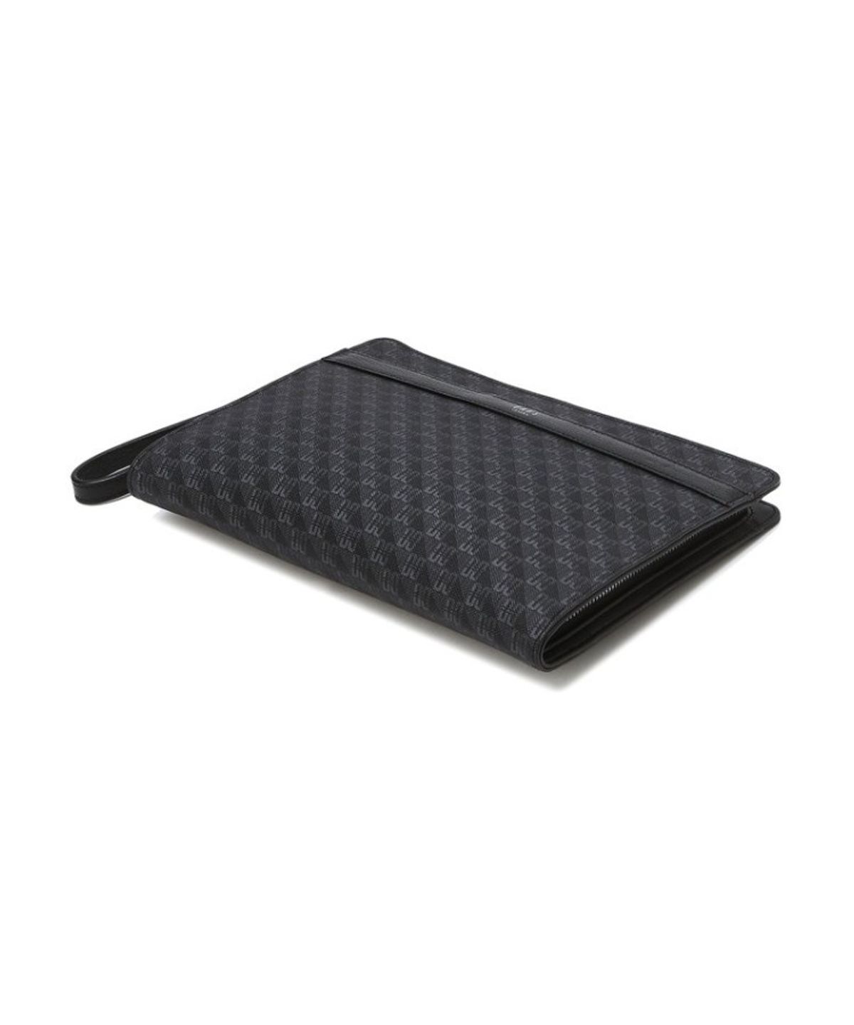 닥스 남성 액세서리(DAKS MEN'S ACCESSORIES) 블랙 DD 패턴 PVC_DBBA6E034BK