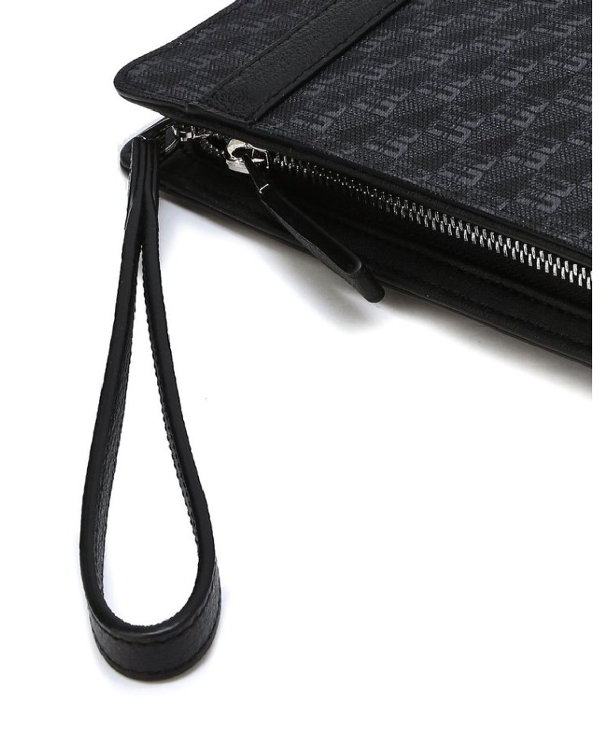 닥스 남성 액세서리(DAKS MEN'S ACCESSORIES) 블랙 DD 패턴 PVC_DBBA6E034BK