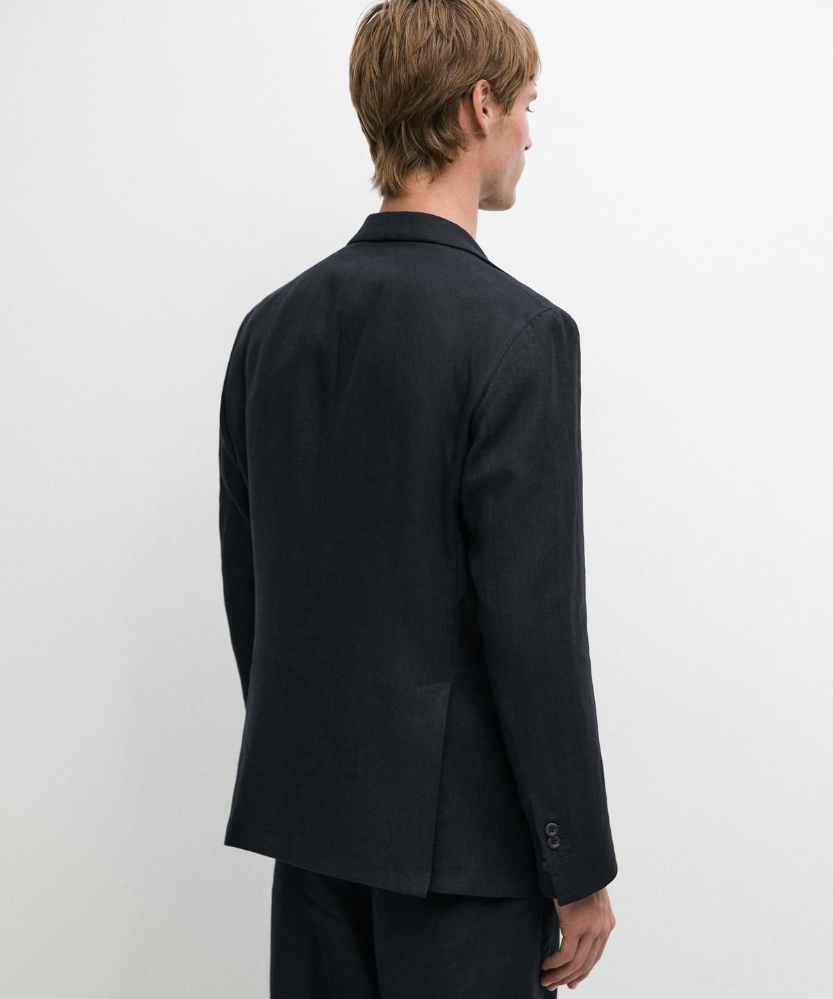 마시모두띠(MASSIMO DUTTI) 100% 린넨 수트 블레이저