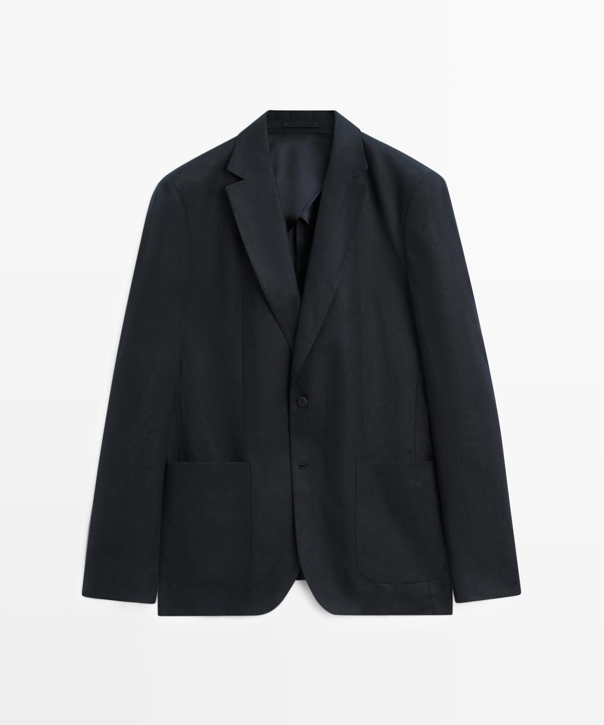 마시모두띠(MASSIMO DUTTI) 100% 린넨 수트 블레이저