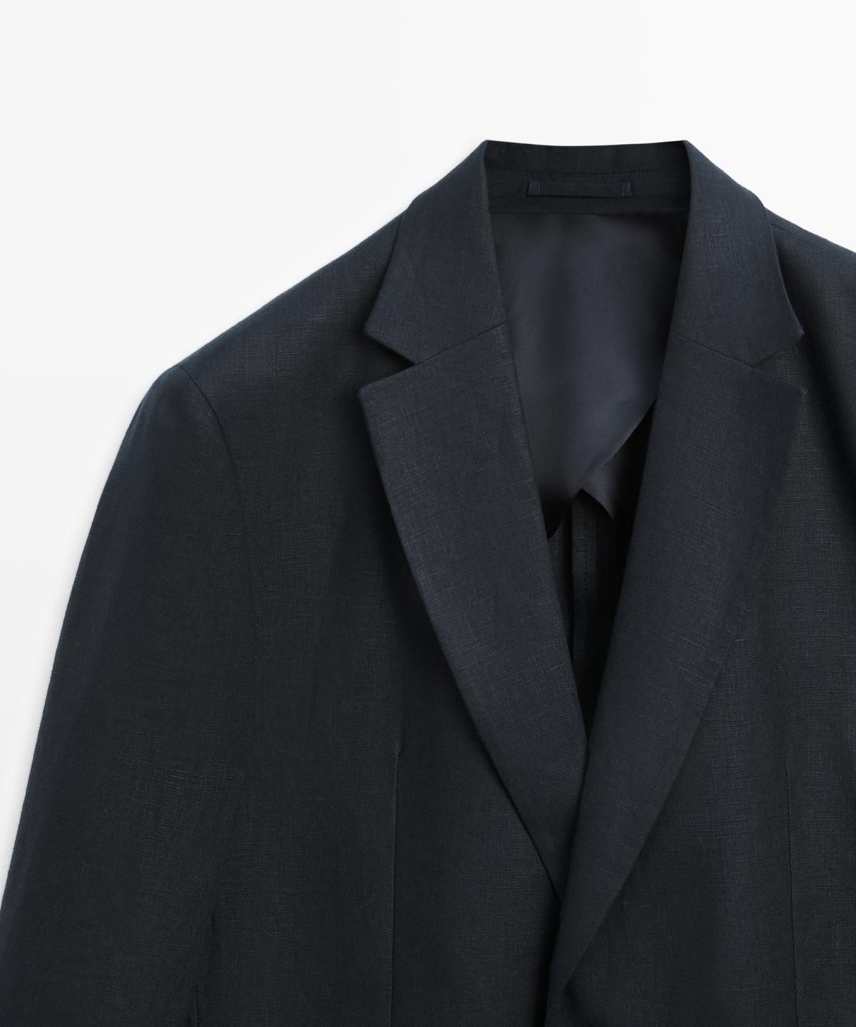 마시모두띠(MASSIMO DUTTI) 100% 린넨 수트 블레이저