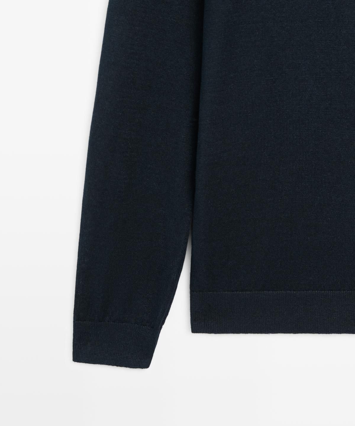 마시모두띠(MASSIMO DUTTI) 버튼 린넨 니트 가디건