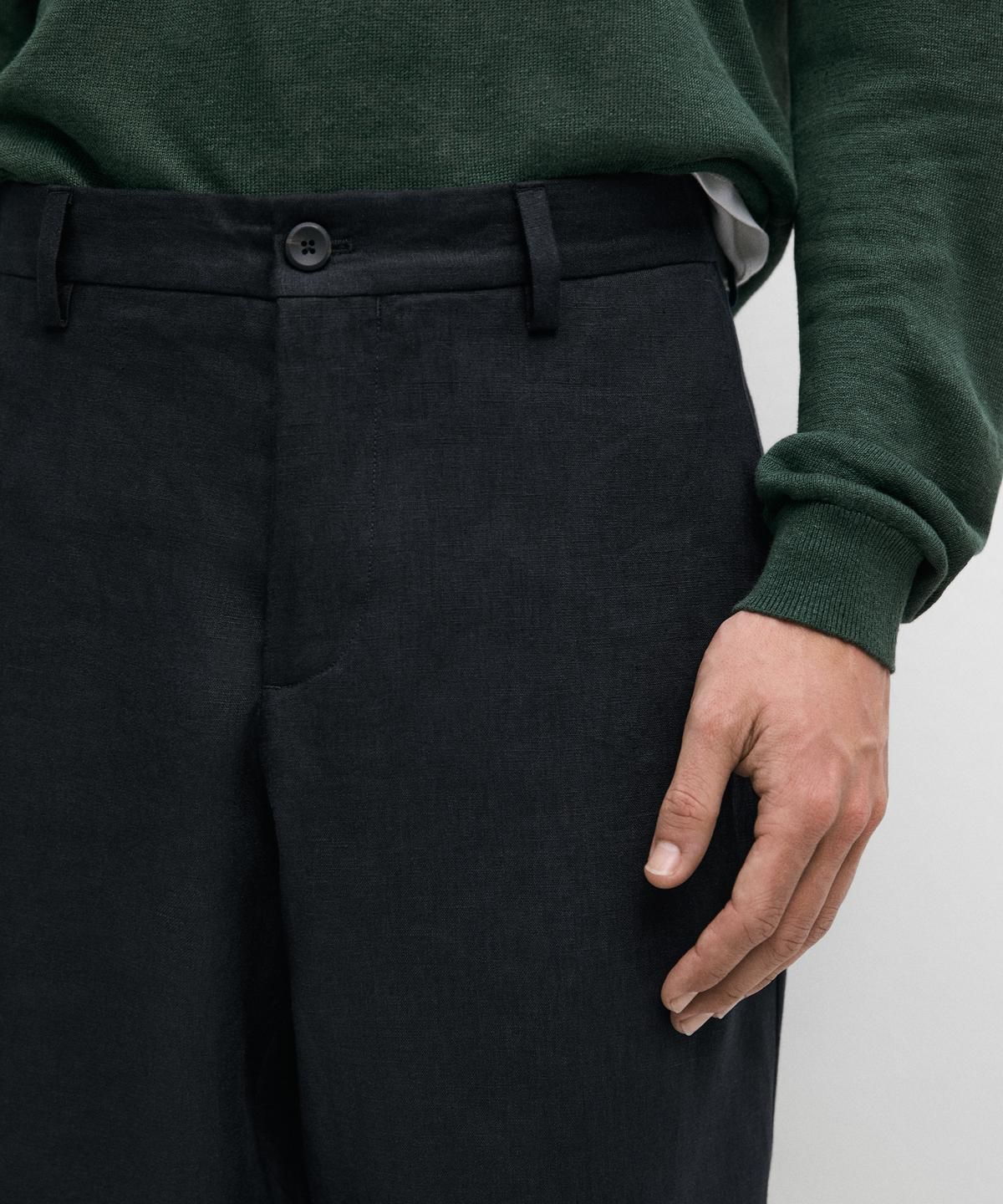 마시모두띠(MASSIMO DUTTI) 린넨 수트 팬츠