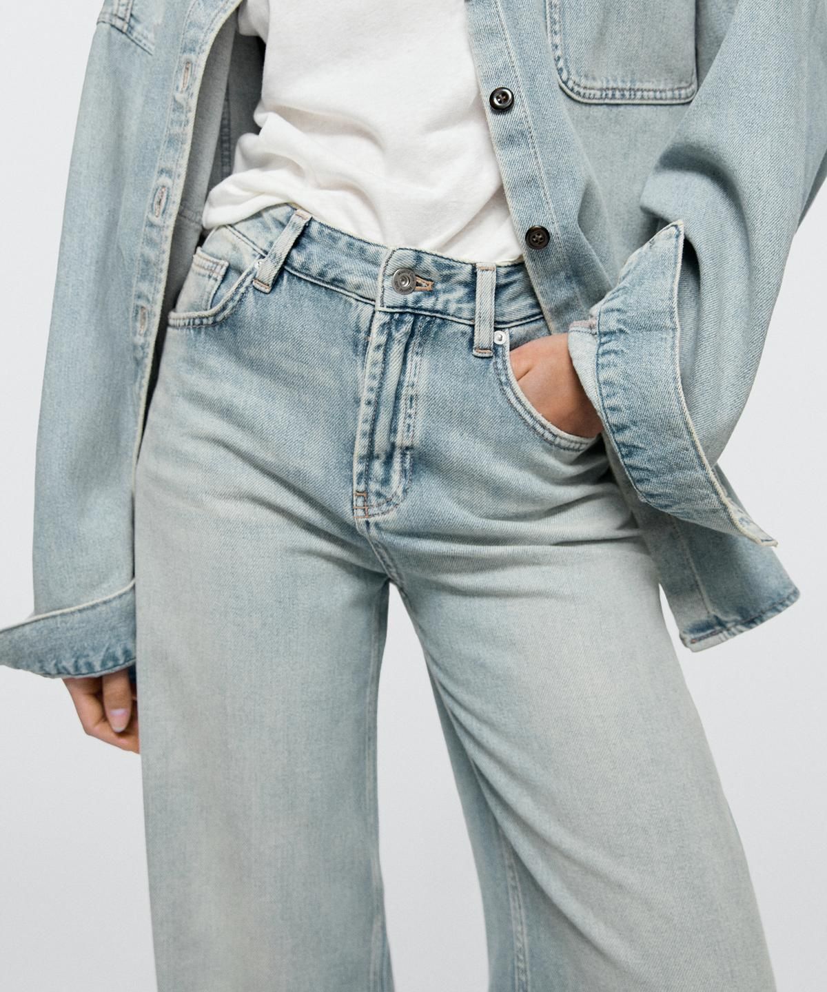 마시모두띠(MASSIMO DUTTI) 배럴 핏 진