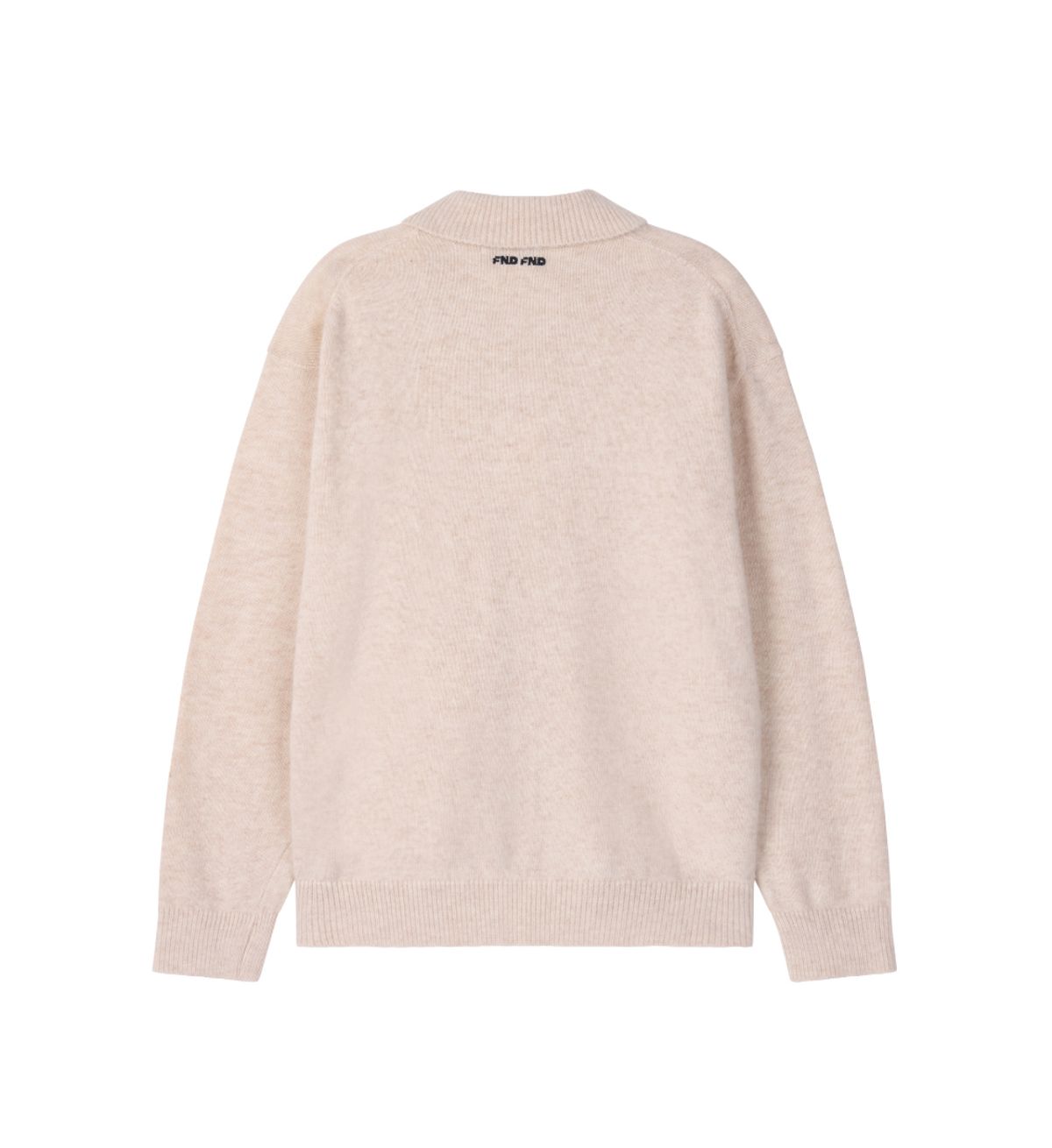 픈드픈드(FNDFND) Alpaca loose cardigan