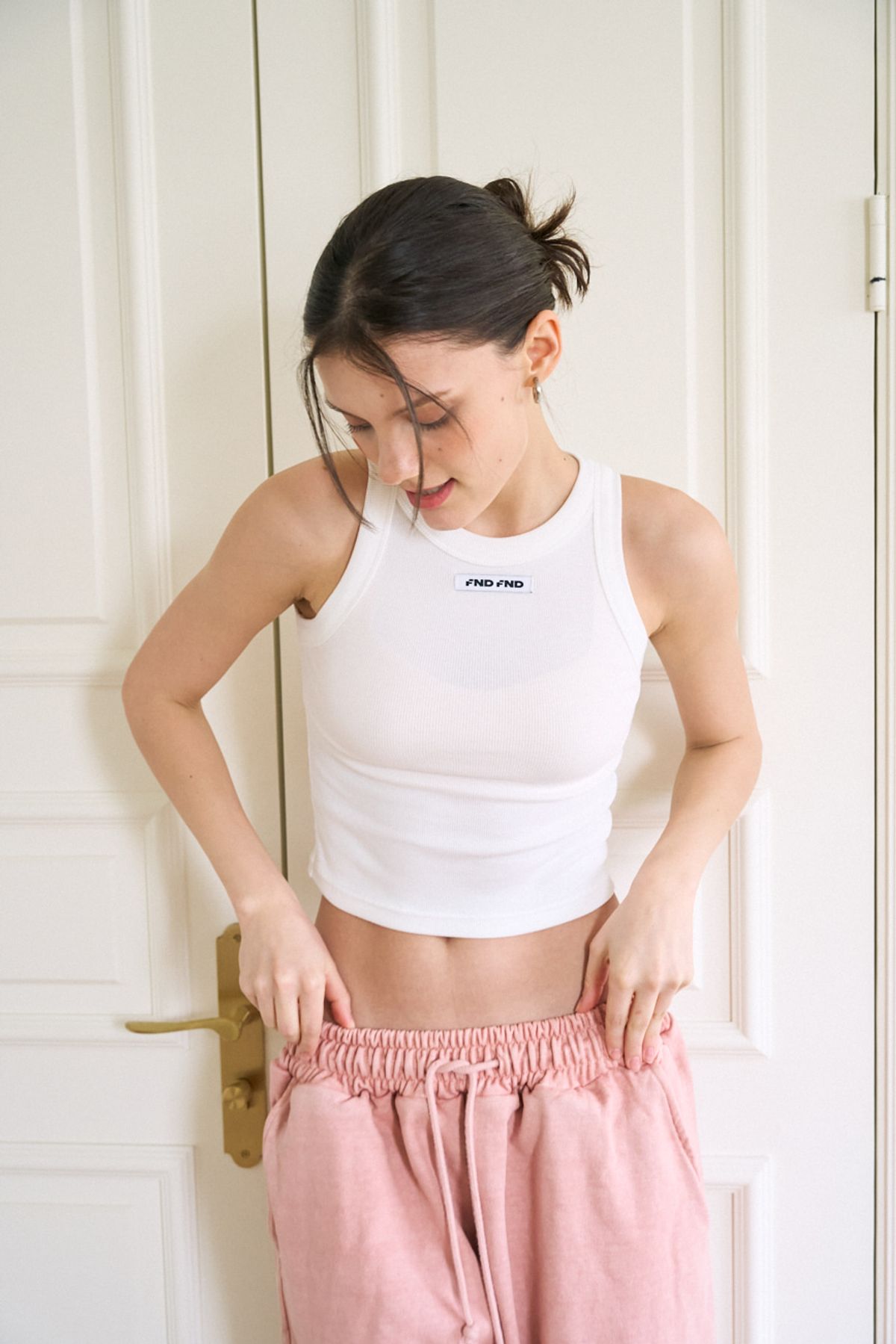 픈드픈드(FNDFND) FND logo sleeveless_short