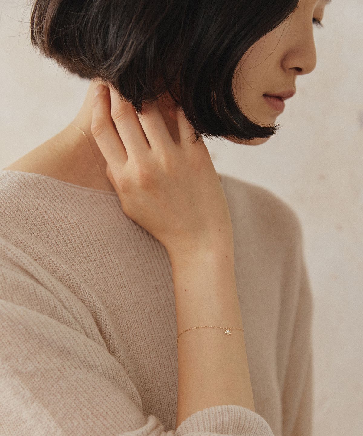 오르디오르(ORDOR) [14K] Birth Flower Bracelet