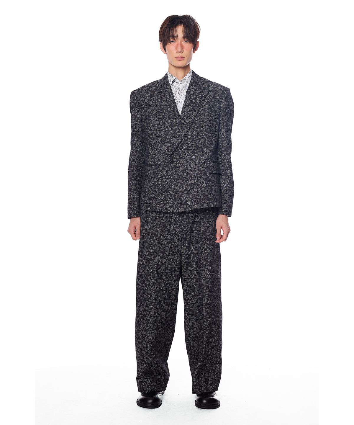 그리디어스(GREEDILOUS) Check pattern Lace waisted Jacket