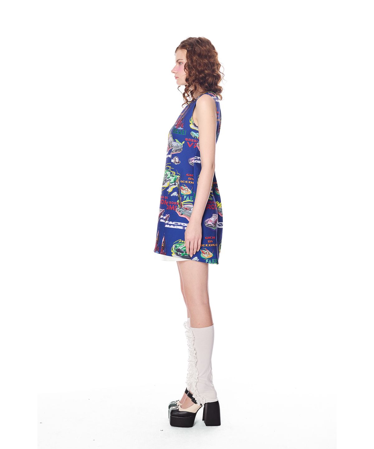 그리디어스(GREEDILOUS) Racing Club Sleeveless Onepiece
