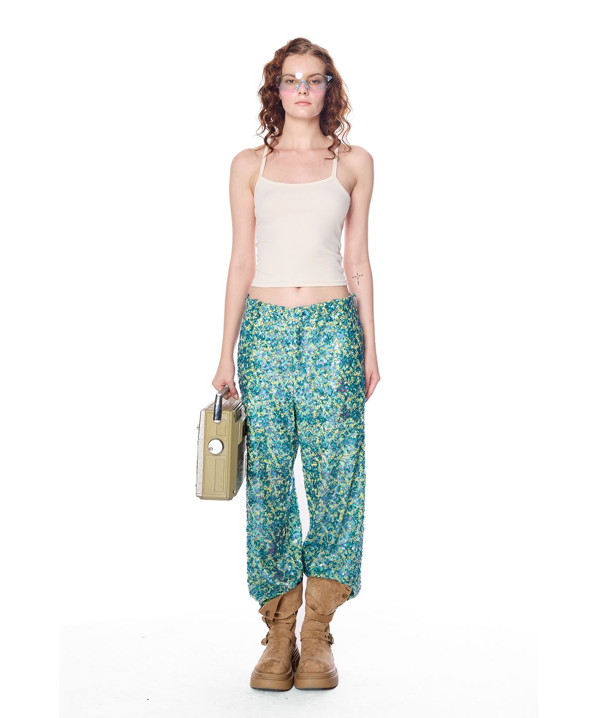 그리디어스(GREEDILOUS) Sequins Pants