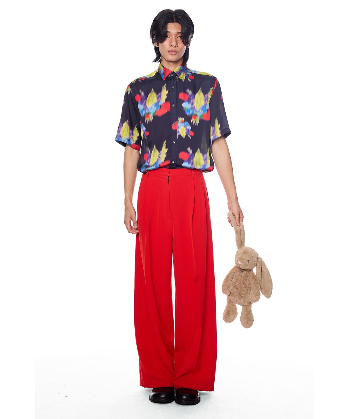 그리디어스(GREEDILOUS) Wide Banding Pants