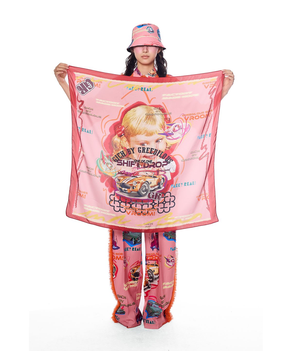 그리디어스(GREEDILOUS) YH Baby Racing Scarf Large Size