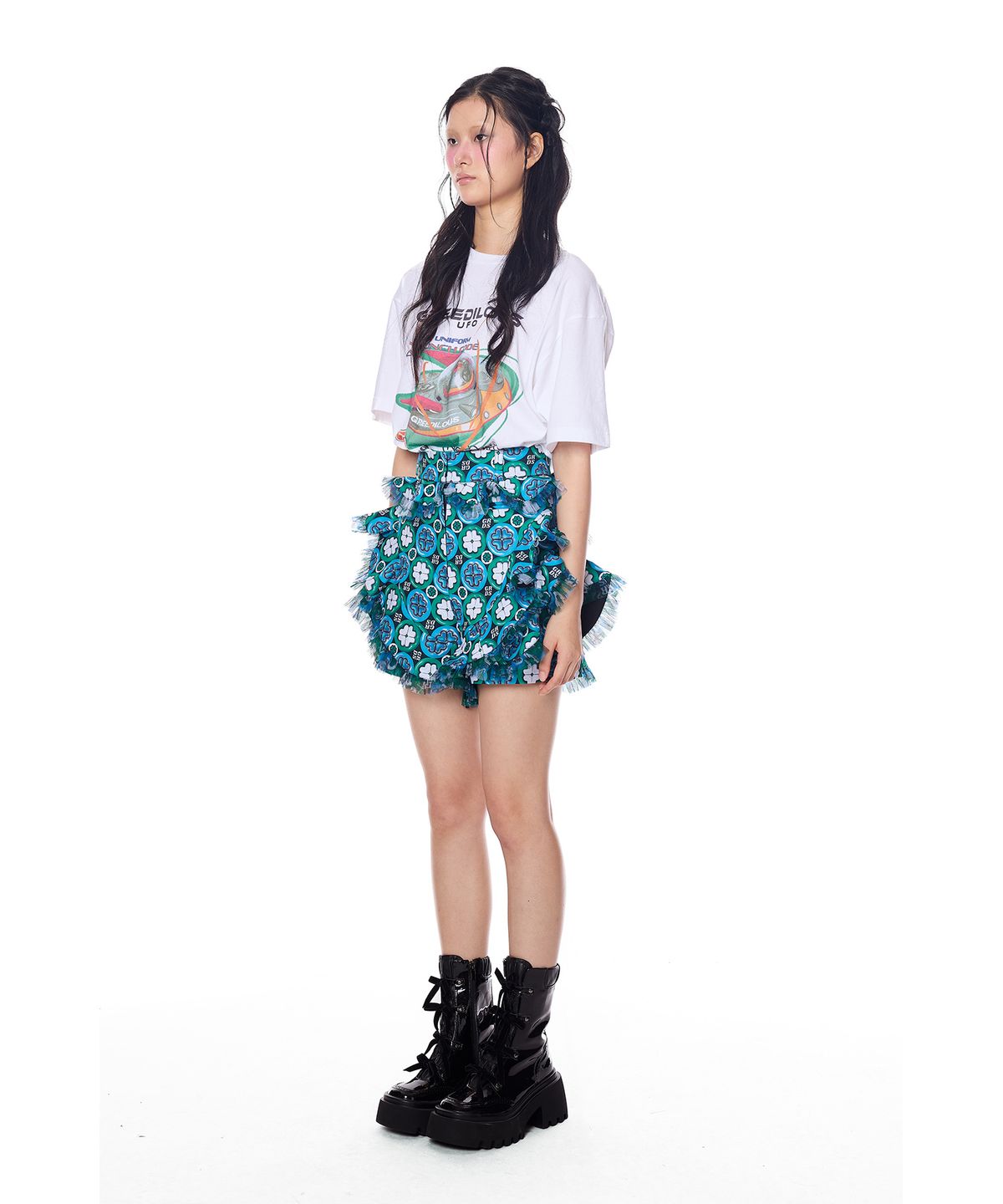 그리디어스(GREEDILOUS) UFO Oversized T-shirt