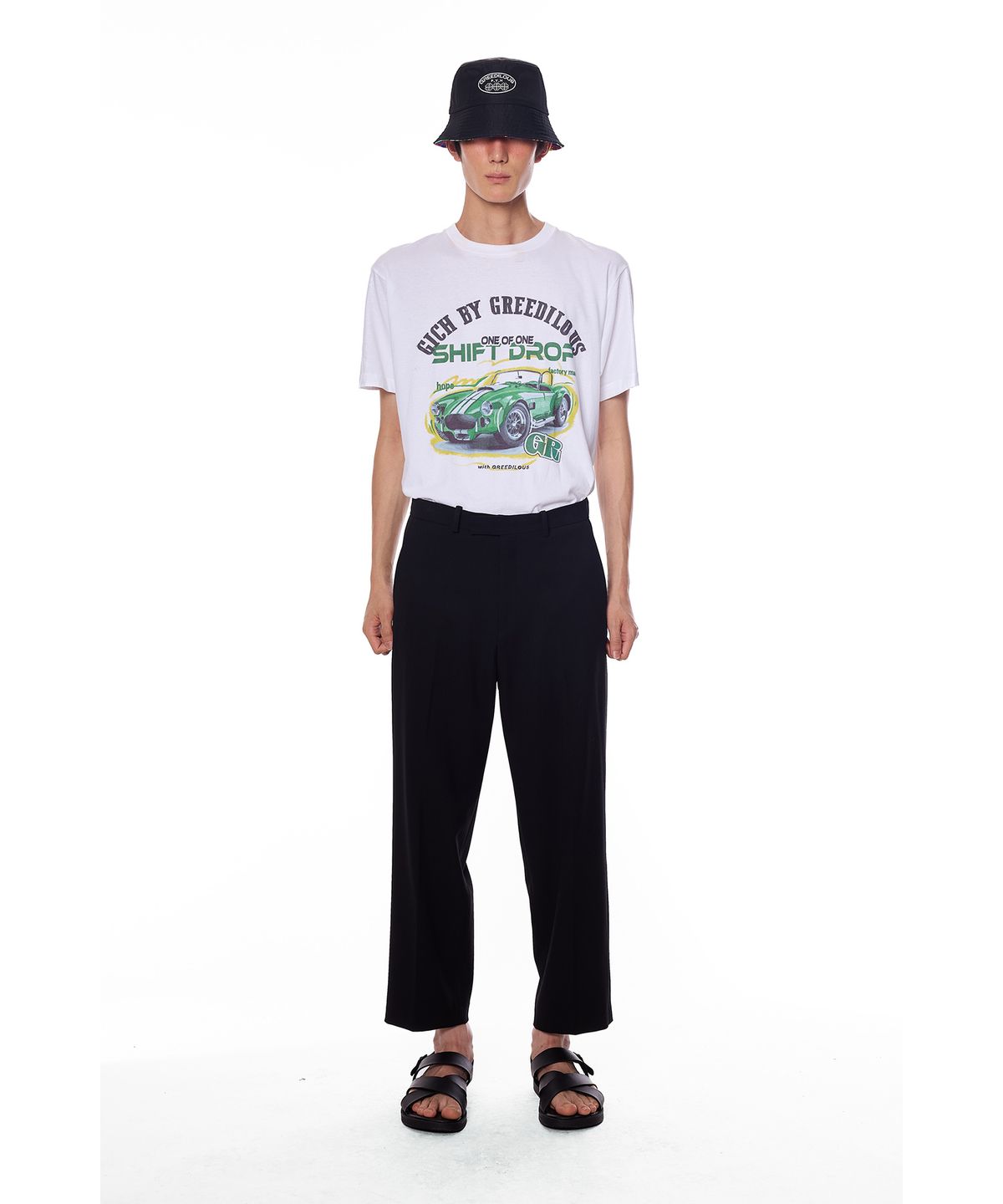 그리디어스(GREEDILOUS) Car Oversized T-shirt