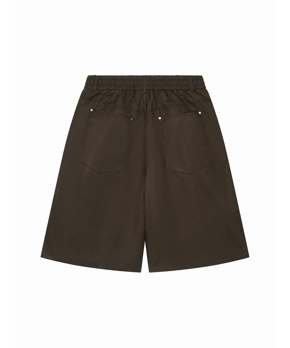 레코딩하우스(RECORDINGHOUSE) REC NYLON HALF PANTS [KHAKI]