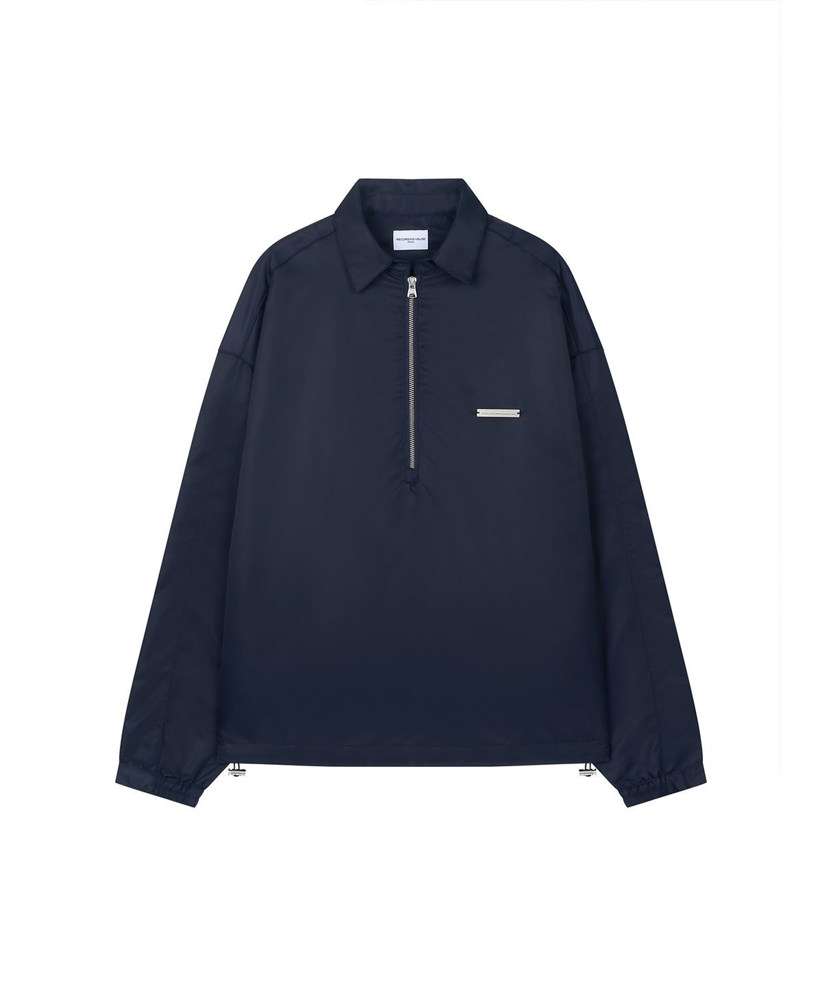 레코딩하우스(RECORDINGHOUSE) REC NYLON HALF ZIP-UP [NAVY]