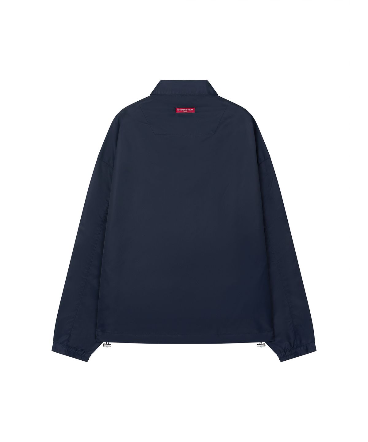 레코딩하우스(RECORDINGHOUSE) REC NYLON HALF ZIP-UP [NAVY]