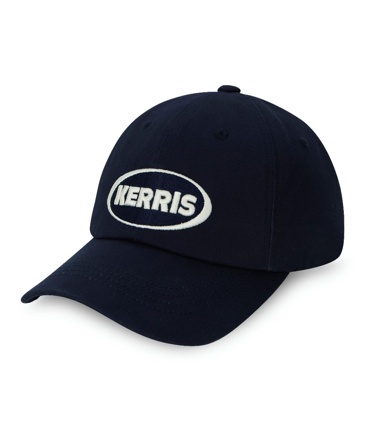 케리스(KERRIS) KERRIS 코튼 로고 볼캡 (네이비)
