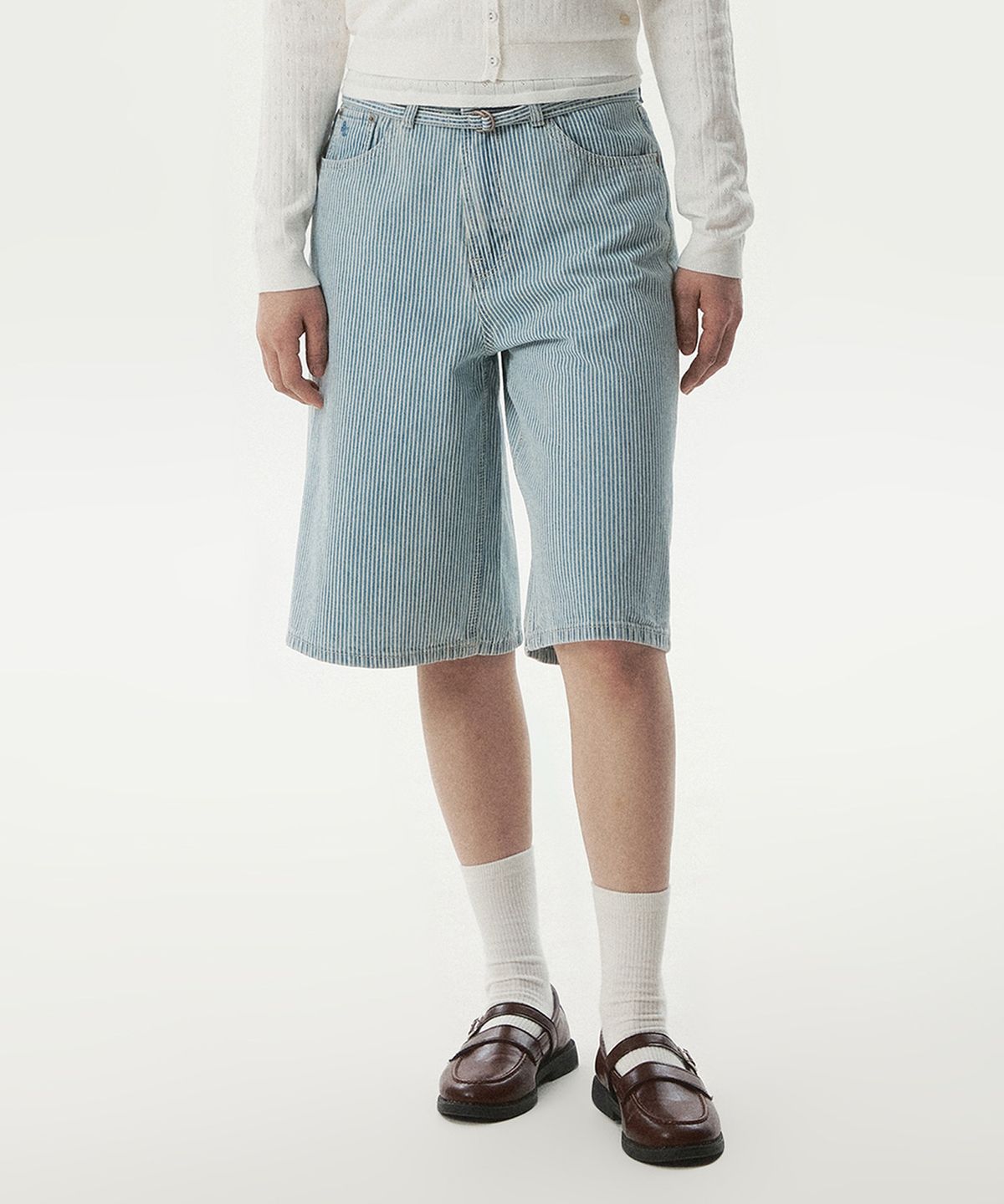 후아유(WHO.A.U) Bermuda Denim Shorts(F) / WHTJG2443F