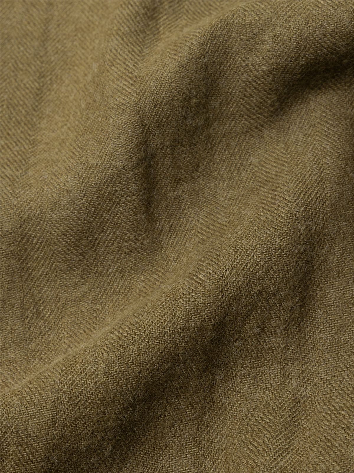 아틀리에 델디오(ATELIER DELDIO) 울 린넨 헤링본 블루종 (KHAKI)