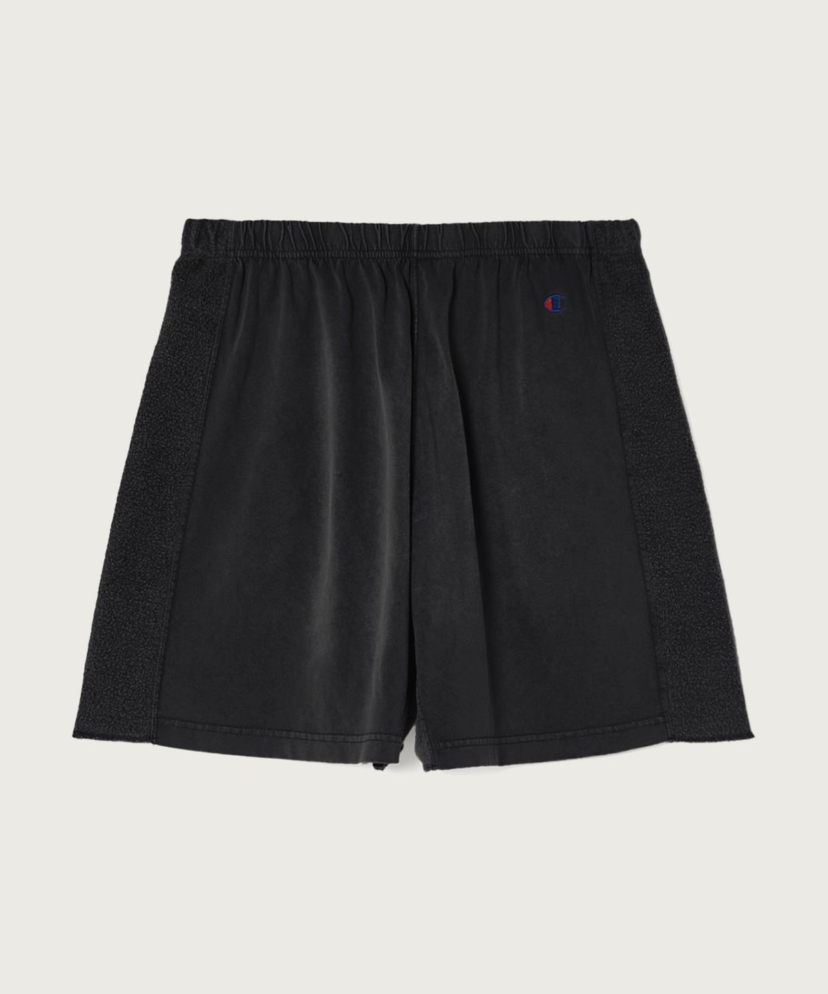 챔피온(CHAMPION) 챔피온 X 엔할리우드 사이드 테리 스웨트 쇼츠 Off Black