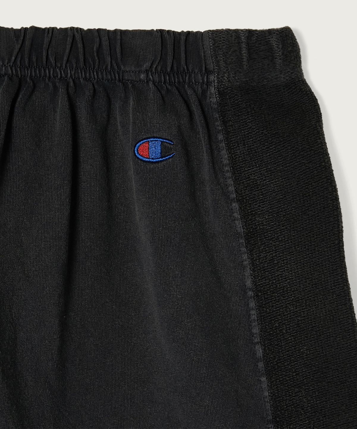 챔피온(CHAMPION) 챔피온 X 엔할리우드 사이드 테리 스웨트 쇼츠 Off Black