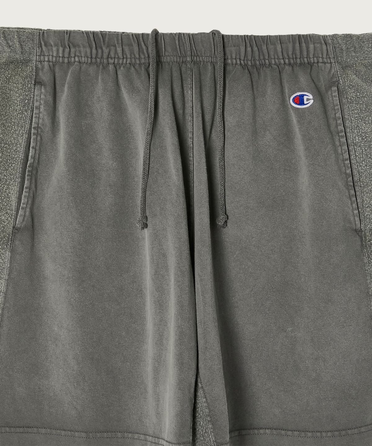 챔피온(CHAMPION) 챔피온 X 엔할리우드 사이드 테리 스웨트 쇼츠 Dark Grey