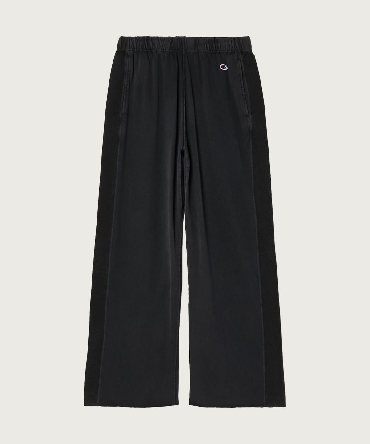 챔피온(CHAMPION) 챔피온 X 엔할리우드 사이드 테리 스웨트 팬츠 Off Black