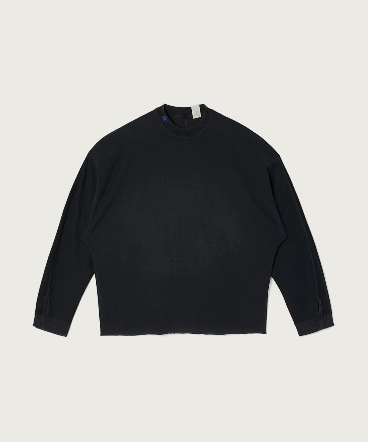 챔피온(CHAMPION) 챔피온 X 엔할리우드 리버서블 롱슬리브 티셔츠 Off Black