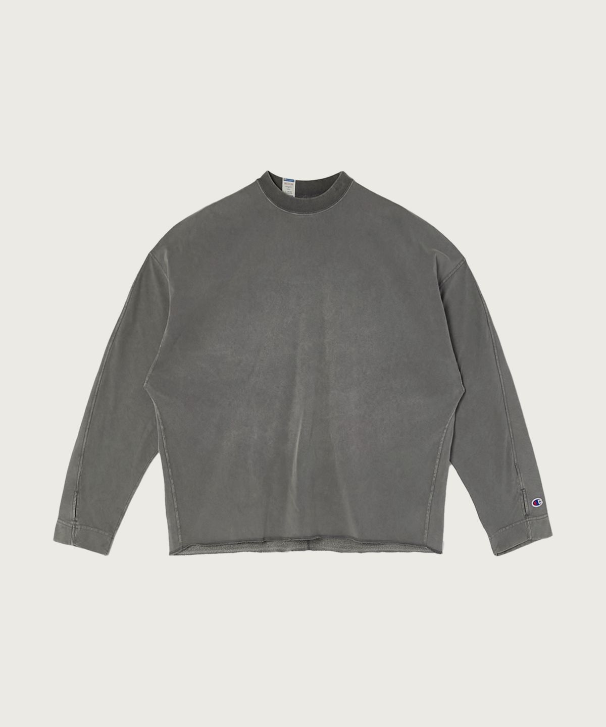 챔피온(CHAMPION) 챔피온 X 엔할리우드 리버서블 롱슬리브 티셔츠 Dark Grey