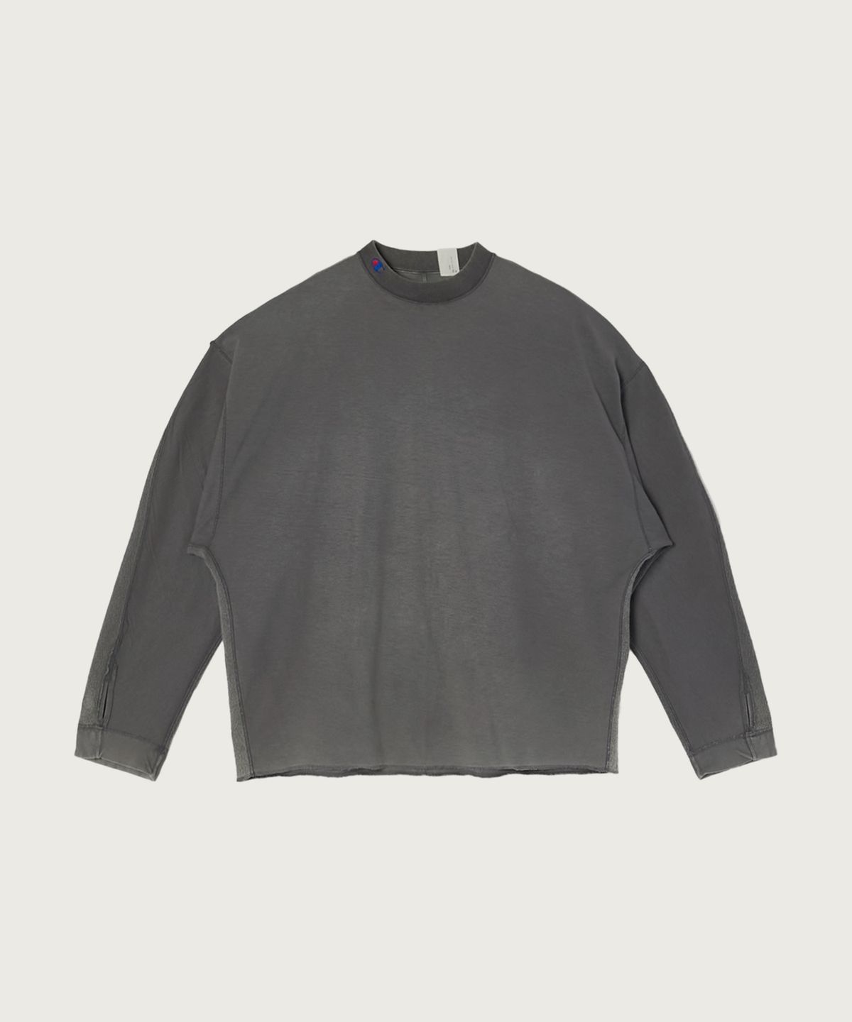챔피온(CHAMPION) 챔피온 X 엔할리우드 리버서블 롱슬리브 티셔츠 Dark Grey